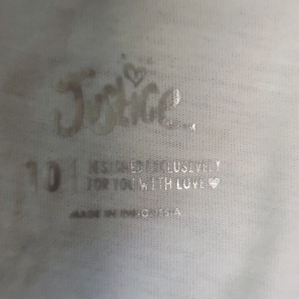 Justice brand girls lace vest